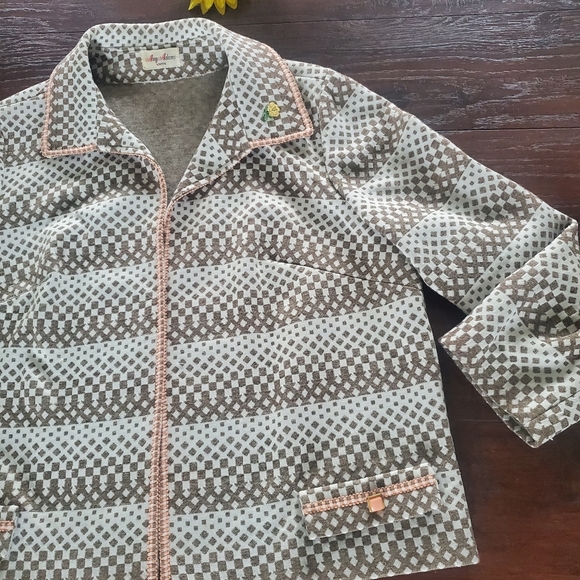 Vintage AMY ADAMS KNIT BLAZER - Picture 6 of 10